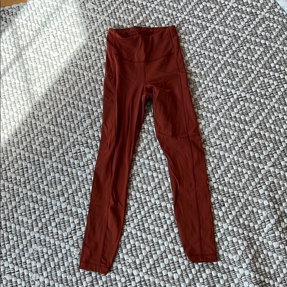 Athleta Ultimate Leggings Burnt Orange